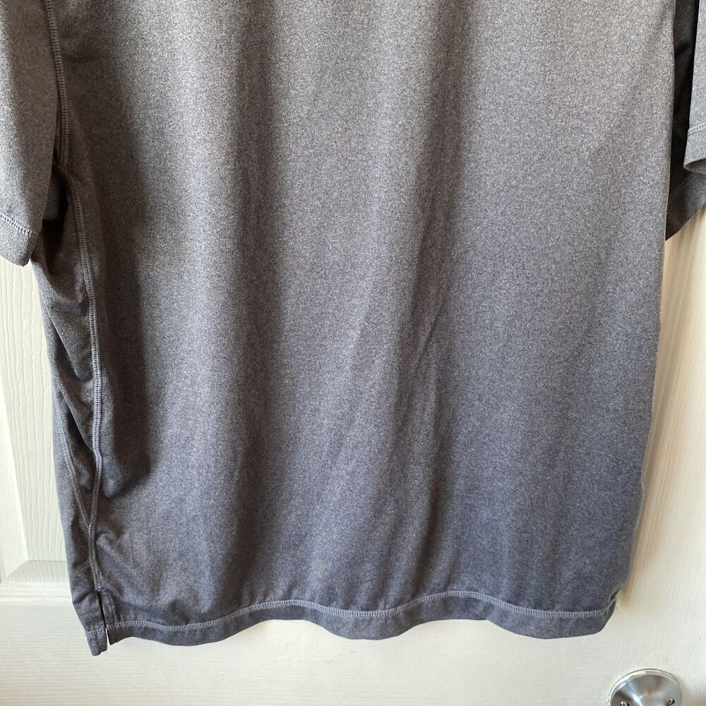Leg3nd Shirt Men’s Size Medium Inspire Gray Short Sleeve Moisture Wicking - Picture 4 of 10